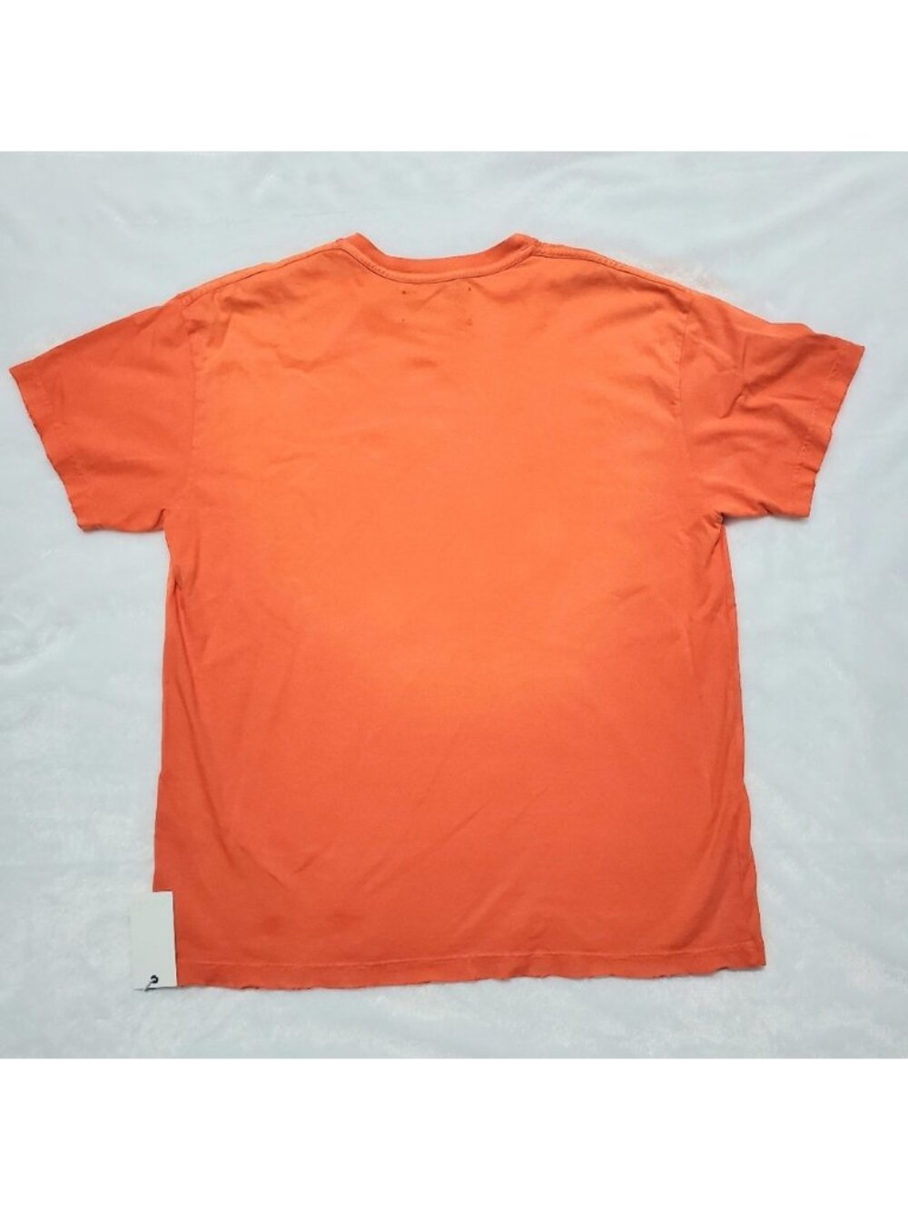 NWT Bossi Sportswear AHT Vintage Style Cotton T-Shirt Orange - Picture 3 of 7